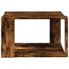 vidaXL Coffee Table Smoked Oak 51.5x51.5x30 cm Engineered Wood