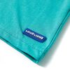 Kids' T-shirt with Short Sleeves Dark Mint 140