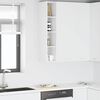 vidaXL Hanging Cabinet White 20 x 29.5 x 100 cm Engineered Wood