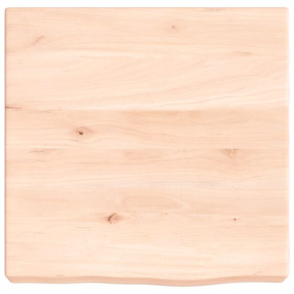 vidaXL Wall Shelf 40x40x(2-6) cm Untreated Solid Wood Oak