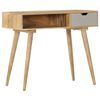 vidaXL Console Table 89x44x76 cm Solid Mango Wood