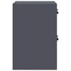 vidaXL File Cabinet Anthracite 44 x 50 x 74.5 cm Cold-Rolled Steel