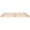 vidaXL Pallet Bed without Mattress Super King Size Solid Wood