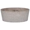 vidaXL Sink Grey &Oslash;40x15 cm Marble
