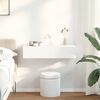 vidaXL Wall Shelf with Drawers White 80x33x17 cm Engineered Wood
