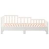 vidaXL Pull-out Day Bed without Mattress White 2x(90x190) cm