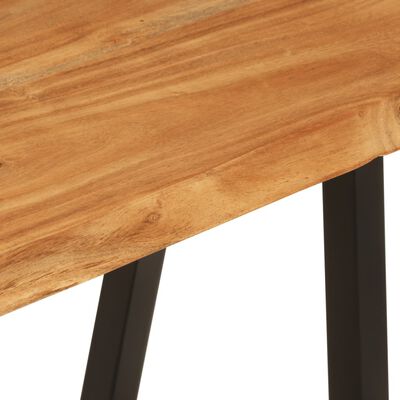 vidaXL Bench with Live Edge 105 cm Solid Wood Acacia