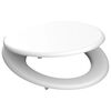 SCH&Uuml;TTE Toilet Seat WHITE Wood Core