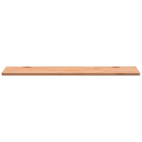 vidaXL Desk Top 100x50x1.5 cm Solid Wood Beech