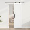 vidaXL Sliding Door ORKDAL White 61 x 198.5 cm Solid Pine Wood