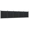 vidaXL Fence Panel Grey 872x186 cm WPC