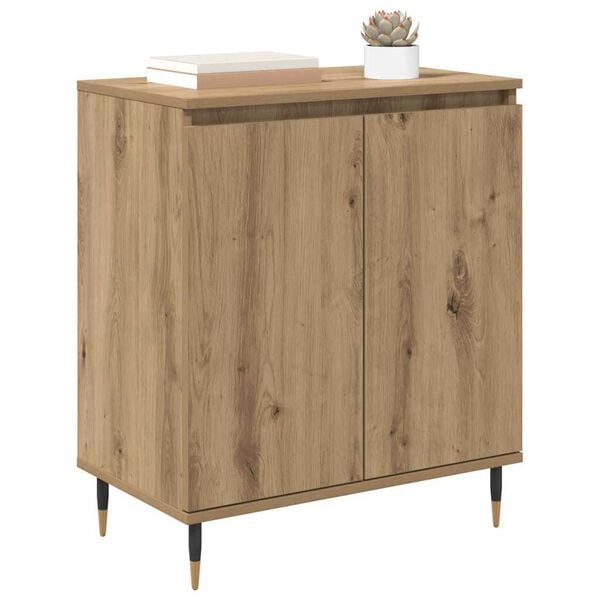 vidaXL Sideboard Artisan Oak 60 x 35 x 70 cm Engineered Wood