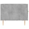 vidaXL Coffee Table Concrete Grey 50x50x40 cm Engineered Wood