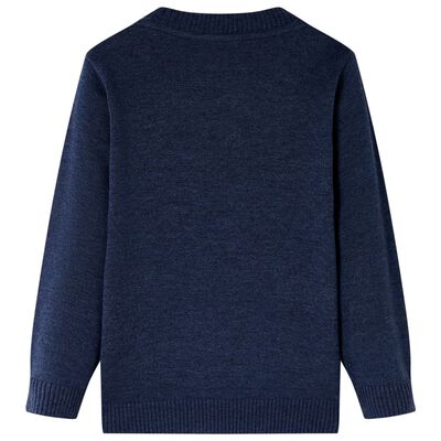 Kids' Sweater Knitted Navy 92