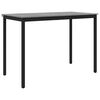 vidaXL Standing Bar Table Engineered Wood Rectangular