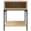 vidaXL Bedside Table Sonoma Oak 40x41x50 cm Engineered Wood