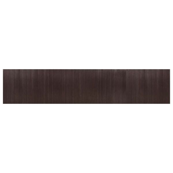 vidaXL Room Divider Dark Brown Width 800 cm Height 165 cm Bamboo