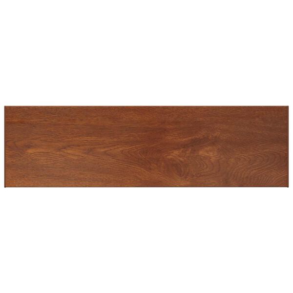 vidaXL Window Sill Brown Wood 160 x 40 x 4.5 cm PVC