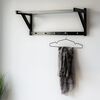 House Nordic Hat Shelf Kaia Metal Black