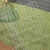 vidaXL Chicken Cage Silver 215 x 55 x 55 cm Galvanised Steel