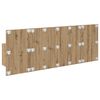 vidaXL Headboard with Cabinet 3 pcs Artisan Oak Engineered Wood
