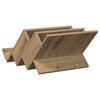 vidaXL Magazine Rack Artisan Oak 53 x 40 x 28.5 cm Engineered Wood