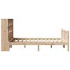vidaXL Bookcase Bed without Mattress 140x200 cm Solid Wood Pine