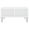 vidaXL Coffee Table White 60x60x30 cm Engineered Wood