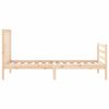 vidaXL Bed Frame without Mattress 90x200 cm Solid Wood Pine
