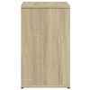 vidaXL Side Table Sonoma Oak 50x30x50 cm Engineered Wood