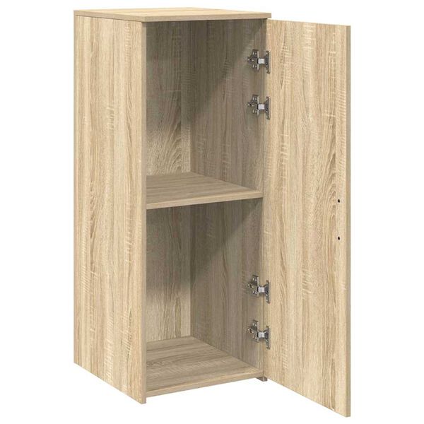 vidaXL Storage Cabinet Sonoma Oak 40x45x103.5 cm Engineered Wood