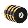 vidaXL Self-adhesive Foam Tape 4 pcs Black 30mm x 5m CR Foam