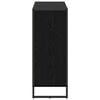 vidaXL Side Cabinet Black Oak 96.5 x 30 x 75 cm Engineered Wood