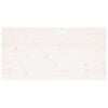 vidaXL Table Top White 100x50x2.5 cm Solid Wood Pine Rectangular