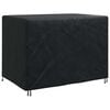 vidaXL Outdoor Swing Cover Black 220 x 125 x 170 cm 600D Oxford Fbric