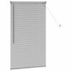 vidaXL Venetian Blinds Height Adjustable Silver 130 x 80 cm Aluminium