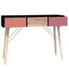 vidaXL Console Table with Drawers 105x30x75 cm Engineered Wood