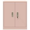 vidaXL Storage Cabinet Pink 60 x 40 x 70 cm Cold-Rolled Steel