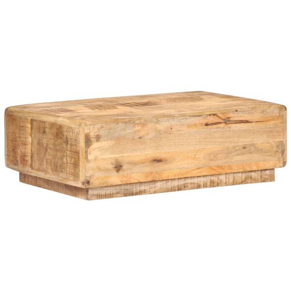 vidaXL Coffee Table 90x60x29 cm Rough Mango Wood