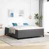 vidaXL Bed Frame Light grey 180 x 200 cm Corduroy fabric