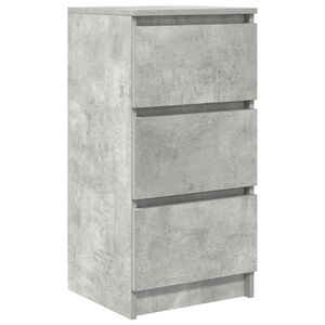 vidaXL Sideboard Concrete Grey 37.5x35x76 cm Engineered Wood