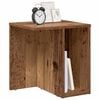 vidaXL End Table Old Wood 37 x 32 x 40 cm Engineered Wood