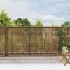 vidaXL Bamboo Fence Natural 400 x 125 cm Bamboo