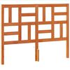 vidaXL Headboard Wax Brown 135 cm Solid Wood Pine