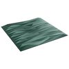 vidaXL Wall Panels 48 pcs 50 x 50 cm Stone Green XPS Foam