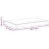vidaXL Floating Wall Shelf Grey 40x23x3.8 cm MDF