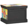 vidaXL Storage Box Multicolour 40 x 30 x 30 cm Solid Mango wood