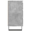 vidaXL Bedside Cabinets 2 pcs Concrete Grey 40x35x69 cm Engineered Wood