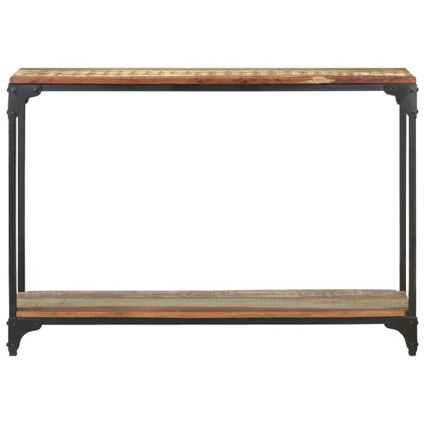 vidaXL Console Table 110x30x75 cm Solid Reclaimed Wood