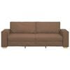 vidaXL Sofa Brown 220 x 78 x 84 cm Fabric